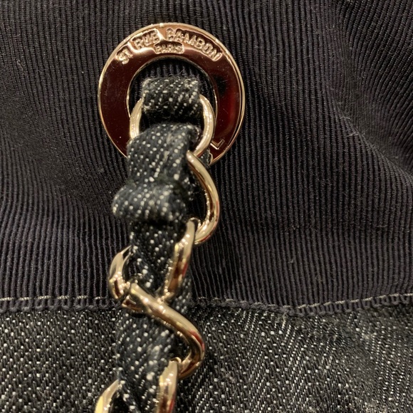 Chanel Denim Drawstring Tote Bag - Picture 5 of 16